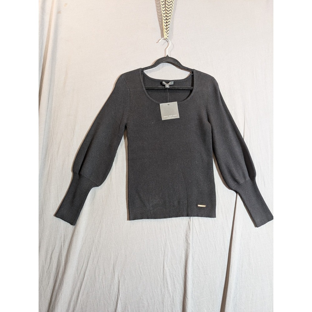 Marc New York Andrew Marc Long Sleeve Size Small Color Black Women's